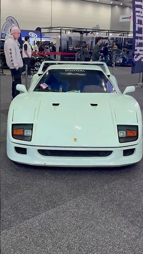 The Rarest Ferrari - World’s Only Mint Green Ferrari F-40