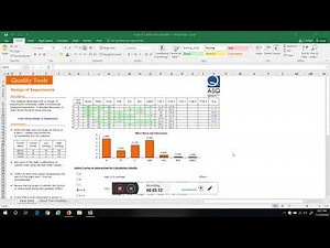 How to use the Design of Experiments Template
