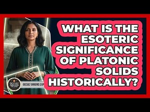 What Is The Esoteric Significance Of Platonic Solids Historically?
