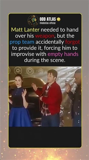 MATT LANTER HAD NO PROP