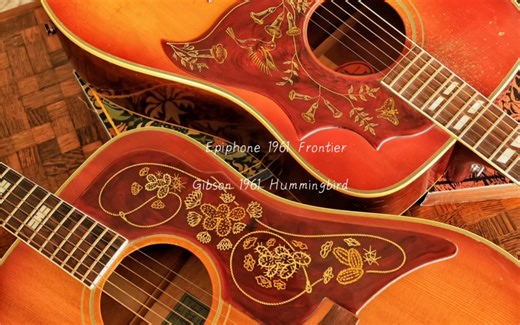 Epiphone 1961 Frontier & Gibson 1961 Hummingbird