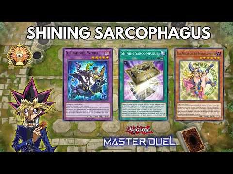 Best Shining Sarcophagus /w Shadoll Winda Deck - Crushing Meta in Master | Yu-Gi-Oh Master Duel