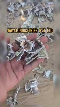 Industrial Shredder for Electronic Waste & Steel Plates | Heavy Duty E-Waste Recycling Machine