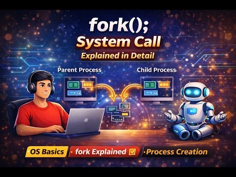 fork(); System Call (Explained in Details)