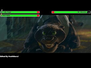 Zootopia (2016) Jaguar Chase with healthbars