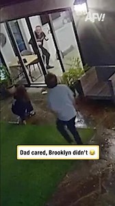 Dad cared, Brooklyn didn't 😂