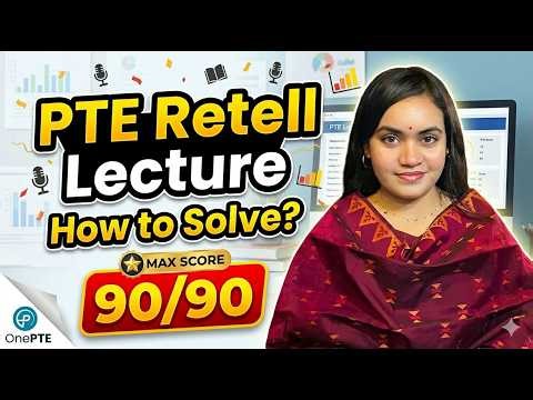 Retell Lecture PTE 2026 | PTE Retell Lecture Tips and Tricks That Actually Works! PTE RL Practice