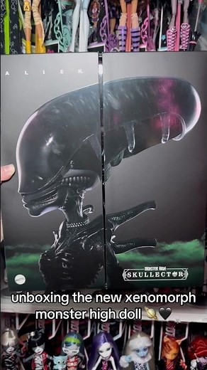 Unboxing the Xenomorph Alien Monster High Doll - SylphicStudios