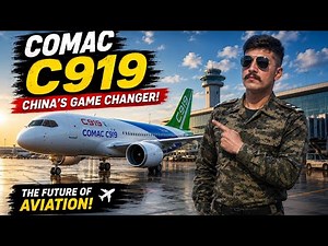 COMAC C919 2026: The Chinese Airliner Challenging Boeing & Airbus! ✈️🔥