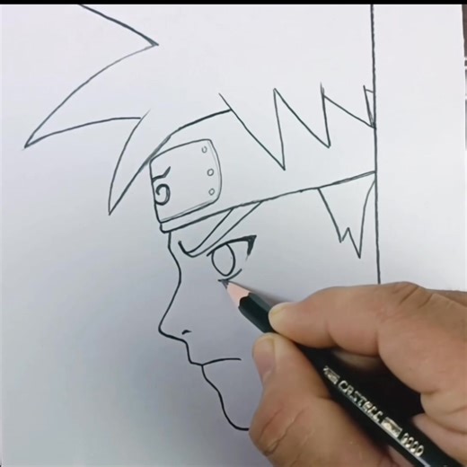 71K views · 626 reactions | How to Draw Naruto Uzumaki side view | Easy Anime Drawing Tutorial #Naruto #NarutoShippuden #NarutoDrawing #AnimeDrawing #MangaArt #AnimeSketch #DrawingTutorial #HowToDraw #PencilSketch #animefanart | EZY Draw | Facebook