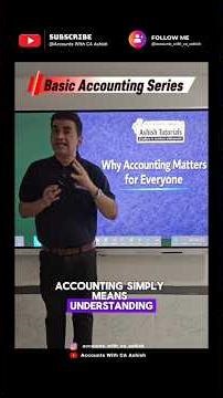 Why Accounting Matters for Everyone | Basic Accounting Series 📘
