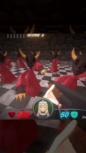 GUNS AND NUNS: Storming Hell - Demo Launch Trailer -Short Edition-