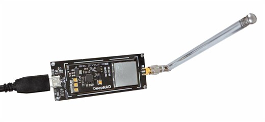 DeepRad is a cheap, modular SDR receiver based on the RTL-SDR (Crowdfunding) - CNX Software