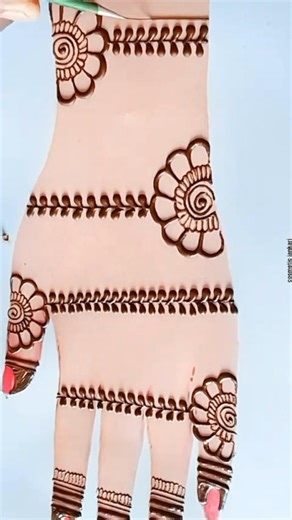✨ Mehndi Design front hand | 🌸Wedding |Eid|Party |Back Hand Mehndi Design for Stylish Girls