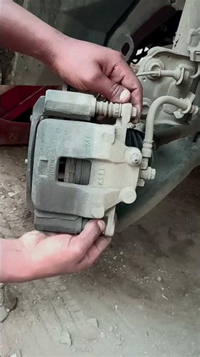 New brake pads installed smooth & safe drive #shorts #automobile #mechanic #diy #repair #brake