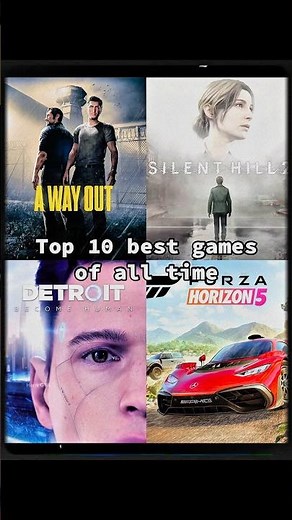 Top 10 BEST Games of All Time 🎮🔥 | Ultimate Ranking #shorts