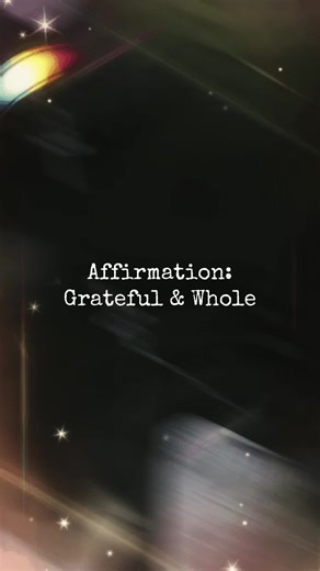 An affirmation to speak out loud when you need to remember: you are grateful, whole, walking in God’s purpose, and your life is meant to bless the world 🕊️ #God #fyp #life #purpose #affirmation