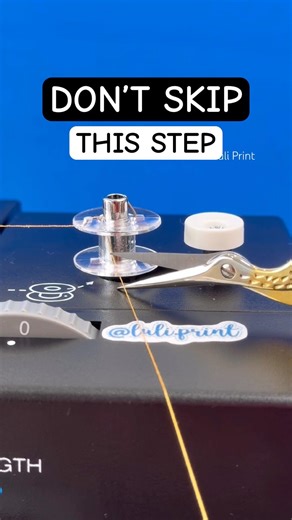 How to Wind a Bobbin on a Sewing Machine (Don't Hold the Thread)