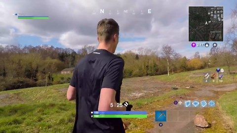 Soccer Battle Royale Inspired by Fortnite Chaos