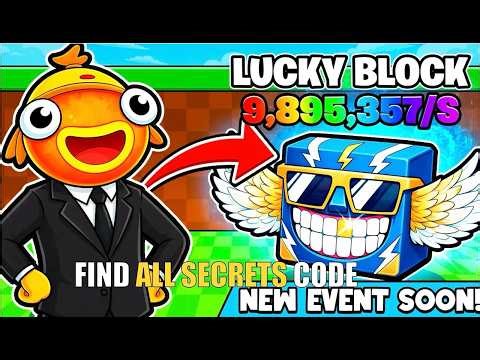 BE A LUCKY BLOCK TYCOON MAP FORTNITE CREATIVE - FIND ALL SECRETS CODE (ALL 12 CODES)