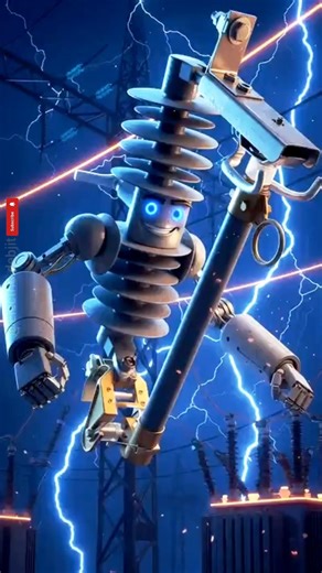 Drop Out Fuse – Power Line Ka Hero Protector! ⚡🔥 #electronics #fuse #shorts