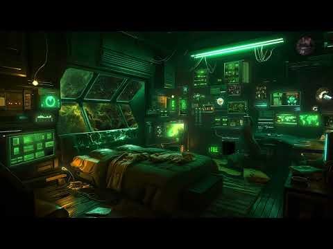 Bedroom Spaceship Sleep Magic | Universe Space ASMR with White Noise, Brown Noise, Cosmic Adventure