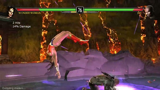 MK vs DC battles - Wonder Woman vs Jax