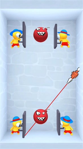 🎯 Spring Spear Snap Lancer Level 31 & 32 | Perfect Shots Only! 🔥 #springspear #perfect #shoot #short