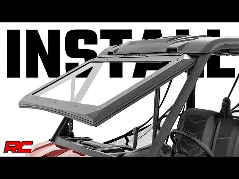 Installing UTV Power Windshield