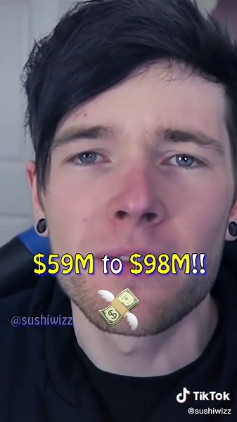 This Is How Much Money DanTDM Made From YOUTUBE (RICH) 🤑 #fyp #rich #dantdm