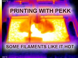 3D Printing with PEEK (PEKK) Filament at 360C!