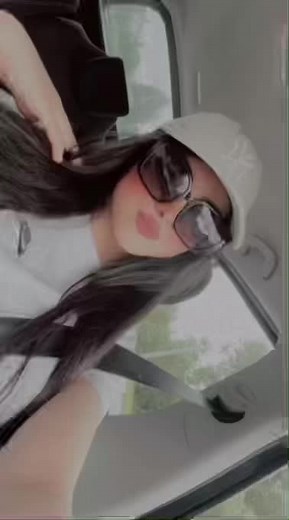 Relaxing Moments in a Car with Nature's Views