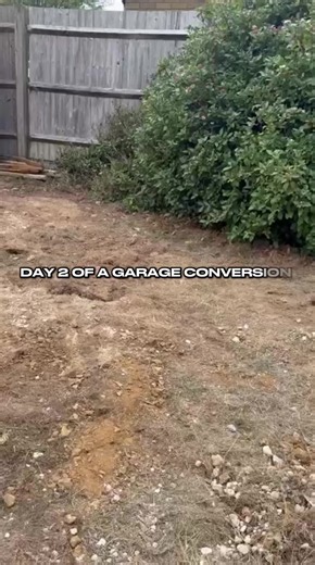 Garage conversion day 2: digging foundations and soakaways