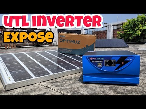 Backup Test में सब सच बाहर आ गया || UTL MPPT Solar Inverter Exposed || 40Ah Battery कितनी देर चली