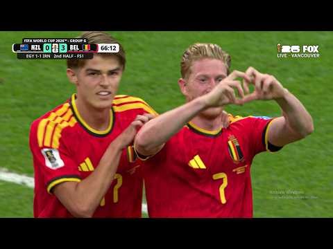 Kevin De Bruyne Goal vs New Zealand | Belgium vs New Zealand 3-0 Highlights | FIFA World Cup 2026