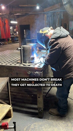 Most machines don’t just break out of nowhere.