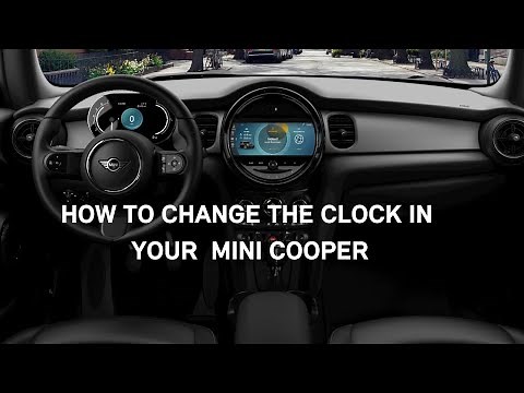 How to Change Your MINI Clock | Step by Step Guide to Changing the Clock in your MINI Cooper