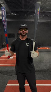 Today we have the @stingersportsgear Valor and G2 BBCOR bats. They feel good out of the box, both 33”, but will they stack up when swung? The G2 is a one piece and is advertised with hand guard technology. It has a really thin handle with a small taper, and feels like a really good old school bat. No vibration, and has good handle. The Valor is a 2 piece and the connector on it is thick, it definitely won’t be collapsing. The Valor has an insane amount of pop. You can feel the baseball trampolin