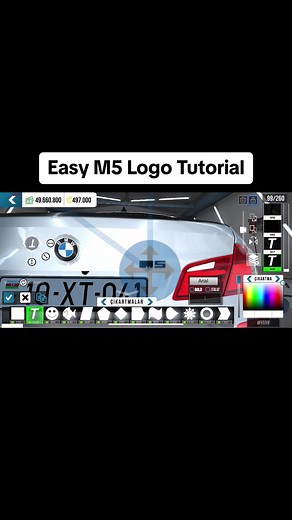 Easy and Realistic M5 Logo Tutorial Car Parking Multiplayer #41cpm #global #carparkingmultiplayer #fyp #cpm #M5