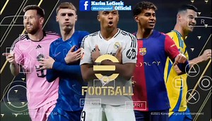 45K views · 985 reactions | Gameplay eFOOTBALL PES 2025 PPSSPP Android HD | Karim LeGeek Officiel | Facebook