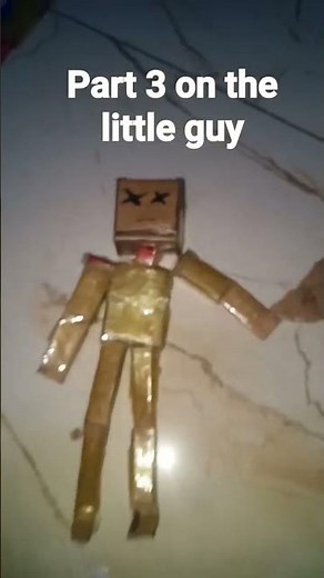 Tutorial how to make a cardboard ragdoll (part 3)