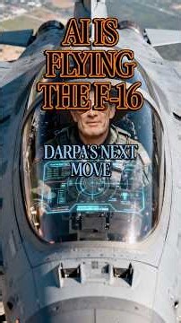 “DARPA Just Taught an F-16 to Fly Itself”#DARPA #F16 #ArtificialIntelligence