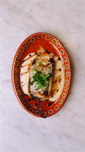 Chile Relleno, done The Ranch way — thoughtfully prepared, deeply flavorful, rooted in tradition, and reimagined for a memorable dining experience. ✨ #chilerelleno #restaurant #bar #events #traditional #crafted #foodie #fresno #visalia #theranch