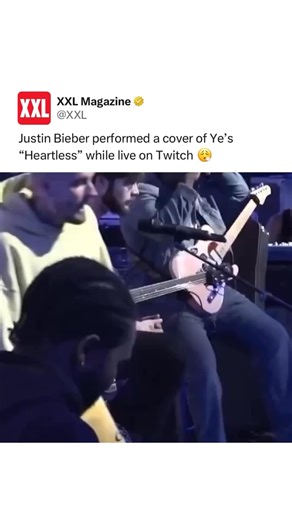 Justin Bieber performed a cover of Ye's"Heartless" while live on Twitch 😮‍💨 | XXL Magazine
