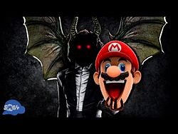 SMG4- Mario meets a demon and is shortly beheaded-2