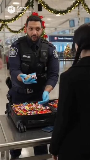🍬 « Douanier : « Avez-vous quelque chose à déclarer ? » La zone de vérification. Vidéo drôle. Blague du jour. Douane. Aéroport #carnaveronestudio #VideoDrôle #douane #douanier #yule #aeroport #CDG #cdgairport #yul | Francesco Carnaverone