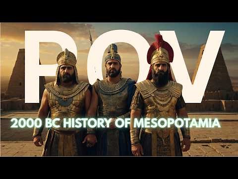 POV: Journey Back to 2000 BC: The Rich History of Mesopotamia
