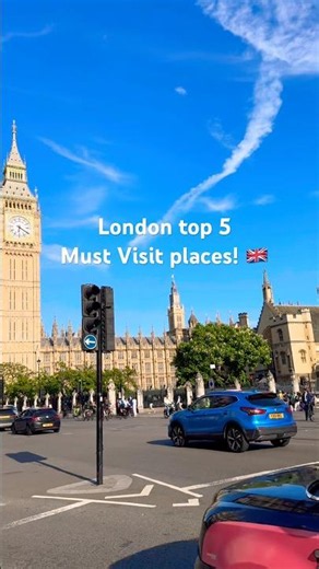 London Top 5 Must Visit Places ! 🇬🇧 5 Places you CANNOT Miss in London!