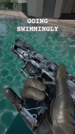 SIMMING POOL FULL OF CAMOS