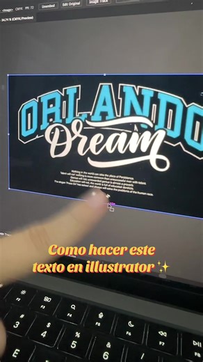 Efecto de Texto en Adobe Illustrator: Tutorial Completo